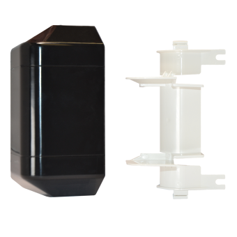 FDT1 External Angle (Moulded Clip on) - Black
