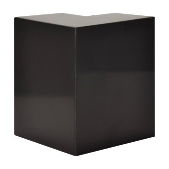 MCT100 External Angle (Moulded Clip on) - Black 
