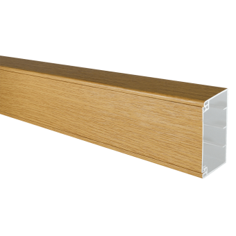 Kestrel MCT100 Perimeter Trunking - Light Oak Effect Foiled
