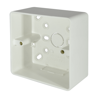 1 Gang Surface Boxes 32mm Deep Universal Entry 